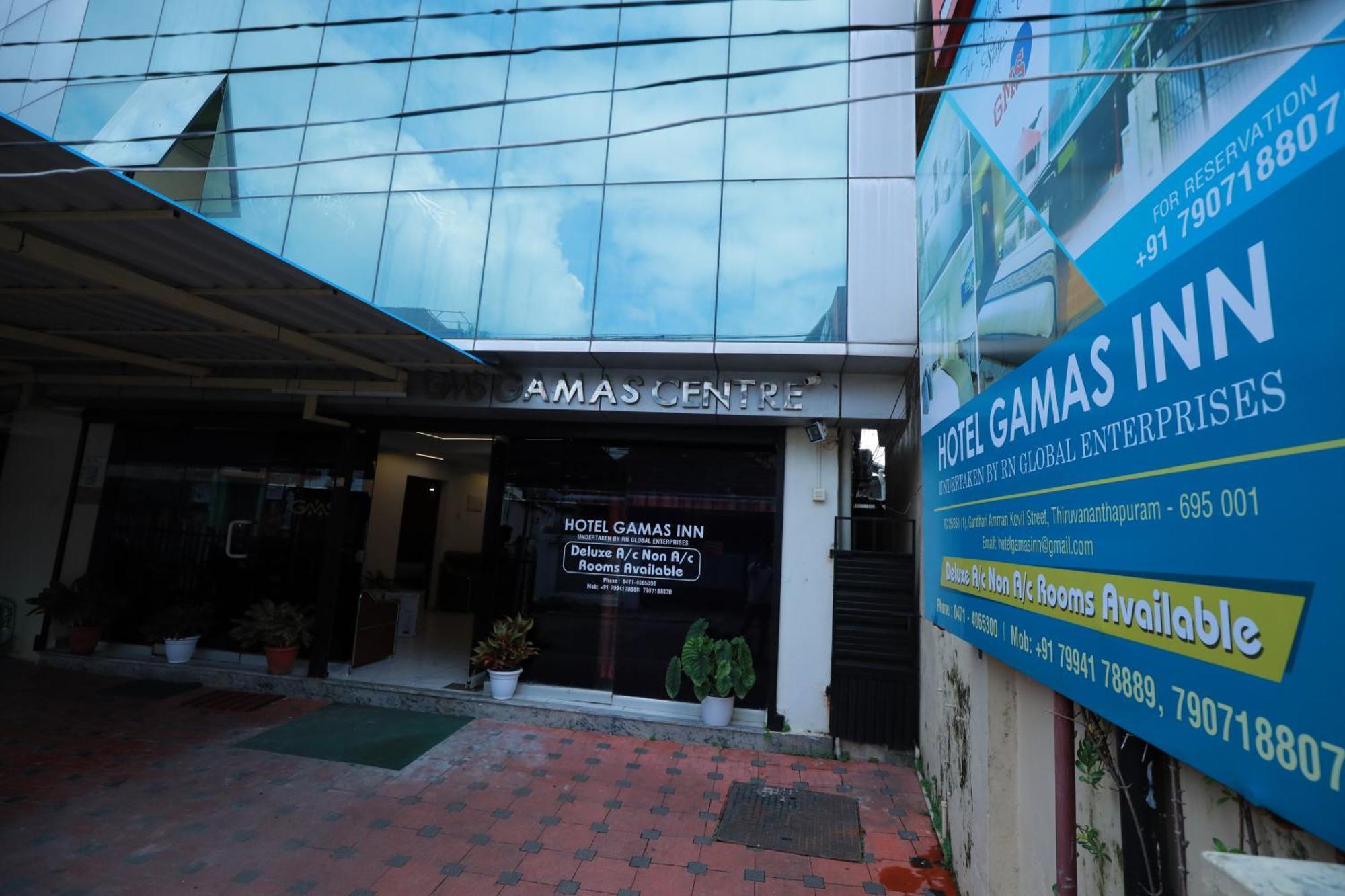 Hotel Gamas Inn Thiruvananthapuram Exterior foto